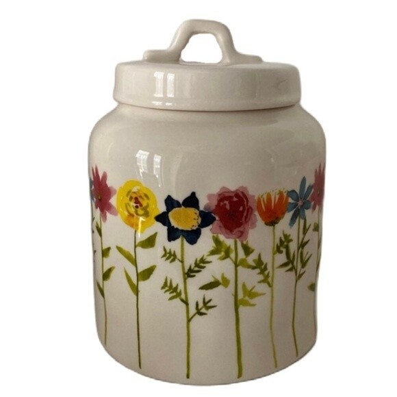 Rae Dunn Mother Day Flower Canister‎ - Picture 2 of 10